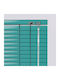 Elite Blinds Roller Blinds 836013 Partial Blackout Green Width 100cm Height 200cm