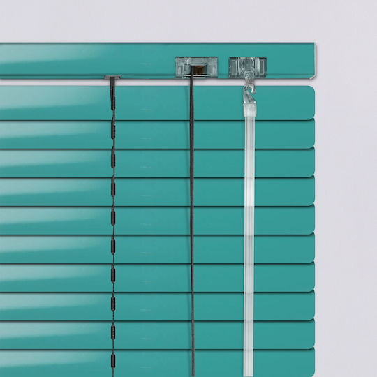 Elite Blinds Roller Blinds 836013 Partial Blackout Green Width 100cm Height 200cm
