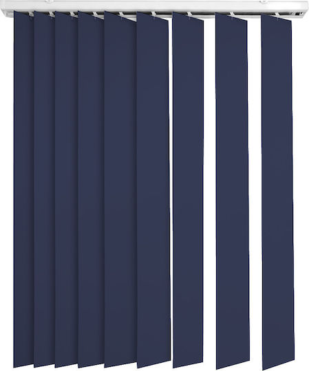 Elite Blinds Roller Blinds 627050 Partial Blackout Blue Width 150cm Height 150cm