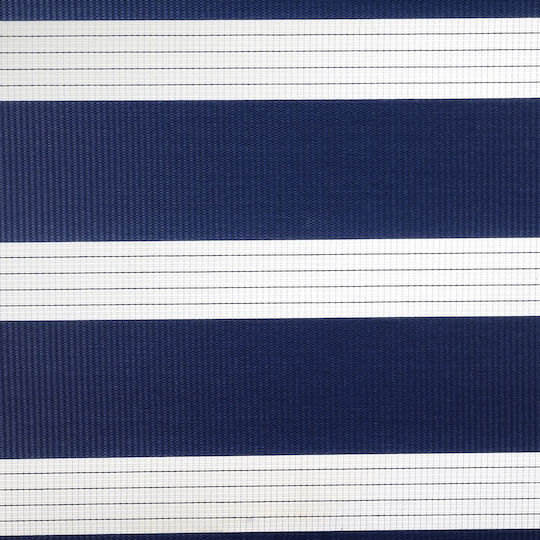 Elite Blinds Ρόλερ Σκίασης 525875 Μερικής Συσκότισης Διπλό Μπλε Π60xΥ60εκ. MHB-6646-60x60