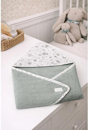 Baby Star Baby Bath Towel Hooded 75x75cm