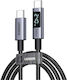 Ugreen L530 USB 2.0 Cable USB-C male - USB-C 240W PD Μαύρο 2m 65867