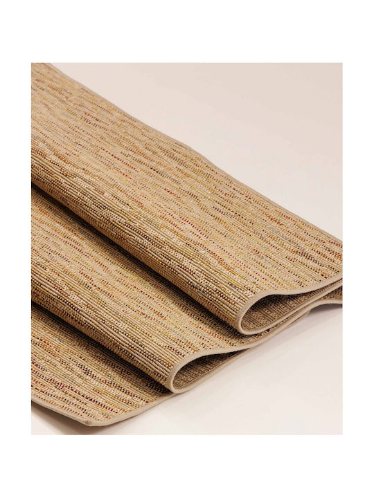 Outdoor Living Room Runner Wicker Beige 80x230cm