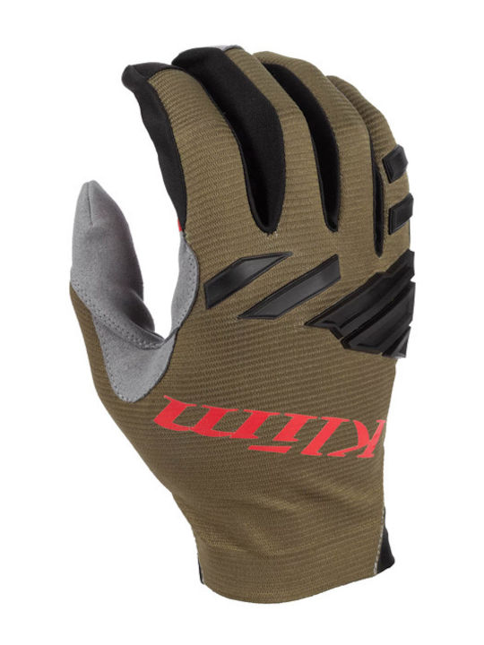 Klim Xc Lite Winter Men's Motorcycle Riding Gloves Moss