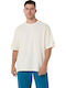 Αθλητικό T-shirt Beg/nvy