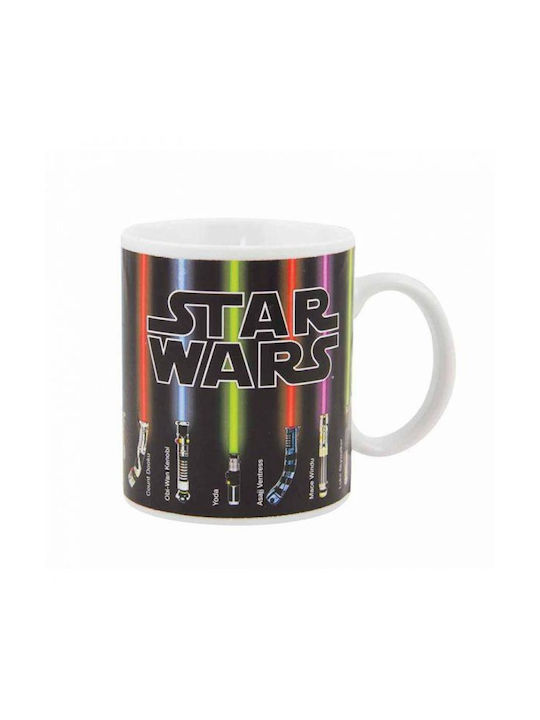 Star Wars Lightsaber Промяна На Топлината Чаша Керамична Кафява 350ml