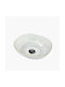 Alista Home Boluri De Servire Rotund Din Plastic Transparent Cu Diametru 22.4 Cm