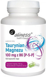 Aliness Magnesium Taurate 100mg 100 κάψουλες Aliness Magnesium Taurate 100mg 100 κάψουλες
