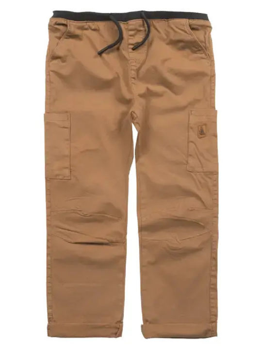 Kids Trousers Cargo Brown West