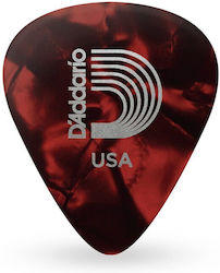 D'addario 1crp4 Rote Perle Celluloid Saitenpicks Medium 70mm