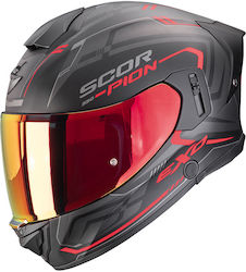 Scorpion Exo 530 Air Slope Full Face with Sun Visor ECE 22.06 Matt Black-Red