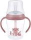 Nuk Cup Baby Sippy Cup Plastic With Handles Pink For 8m+ 150ml