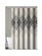 Fabric Shower Curtain 180x200cm Gray