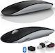 Qova Wireless Ergonomic Bluetooth Mouse Black
