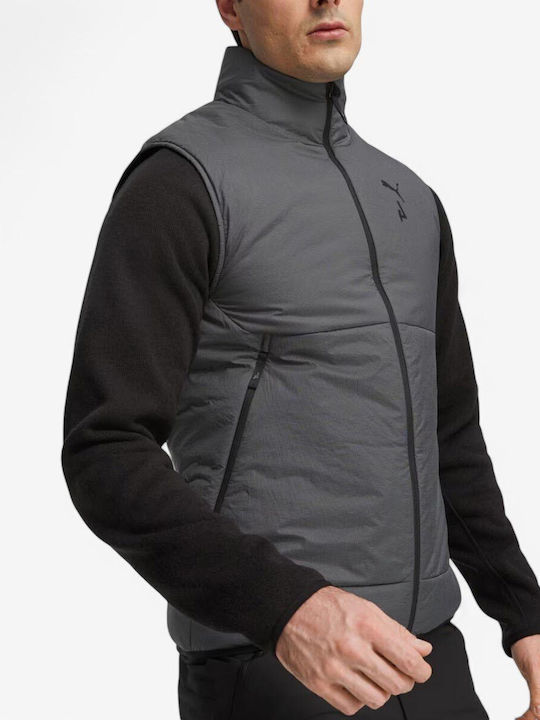 PUMA Primaloft Herren Jacken Dunkelgrau/Schwarz