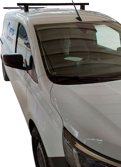Nordrive Metallic Car Roof Bars for Renault Kangoo 2021+ Set with Roof Rack Legs MP RKANGOO 13