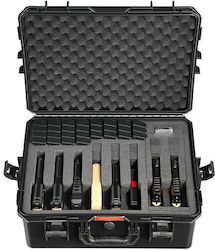 Hard Case 8 Pistols 556x455x225 Mm Ip67 Pressure Release Valve