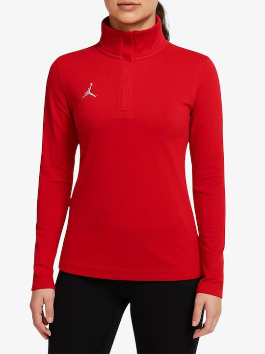 Dri-Fit Damen Sport Bluse Rot
