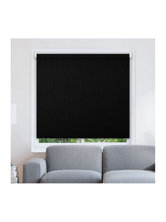 Elite Blinds Ρόλερ Σκίασης 303006 Μερικής Συσκότισης Μαύρο Π100xΥ100εκ. MHB-3576-100x100
