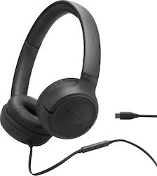 JBL Tune 530C Жични On Ear Слушалки Черни