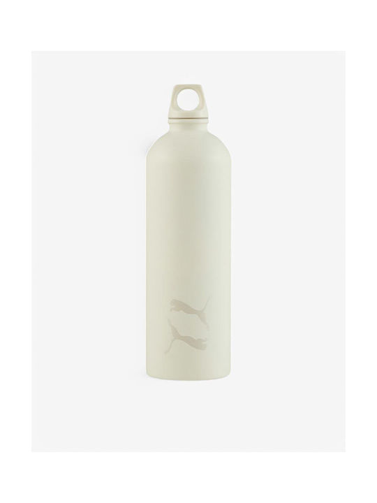PUMA Αθλητικό Παγούρι Ανοξείδωτο 750ml Λευκό