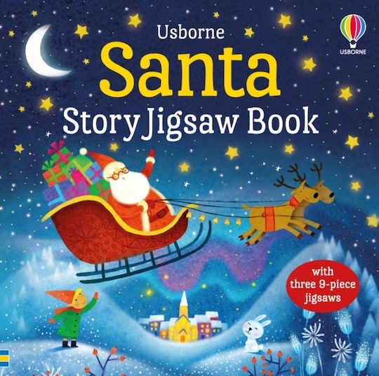 Santa Story Jigsaw Book - Usborne Publishing Ltd - Board Book