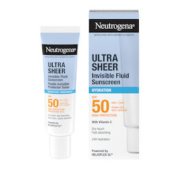 Neutrogena® Ultra Sheer Invisible Cream Hydration Αντηλιακή Κρέμα Προσώπου Με Δείκτη Προστασίας SPF50 για 24ωρη Ενυδάτωση 50ml Neutrogena® Ultra Sheer Invisible Cream Hydration Αντηλιακή Κρέμα Προσώπου Με Δείκτη Προστασίας SPF50 για 24ωρη Ενυδάτωση 50ml