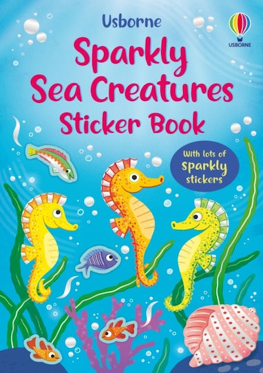 Sparkly Sea Creatures Sticker Book - Usborne Publishing Ltd - Paperback / Softback