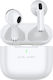 Blavec BW-06 Earbud Bluetooth Handsfree Ακουστικά με Θήκη Φόρτισης Λευκά