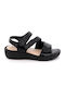 Women's Flat Sandals Black