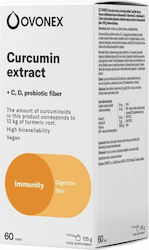 Ovonex Curcumin Extract + C, D, Prebiotic Fiber 125gr