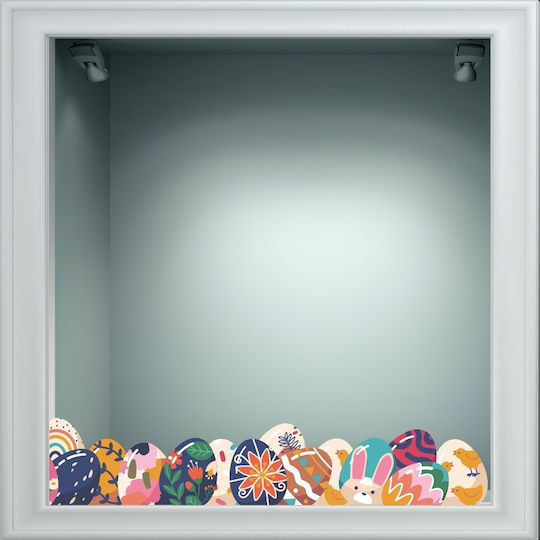 Αυτοκόλλητο Βιτρίνας - Πασχαλινό 51 - 50cm X 15cm
