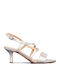 Amali Buckle Sandals Silver