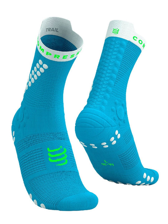 Compressport Racing Trekking Κάλτσες Μπλε 1 Ζεύγος