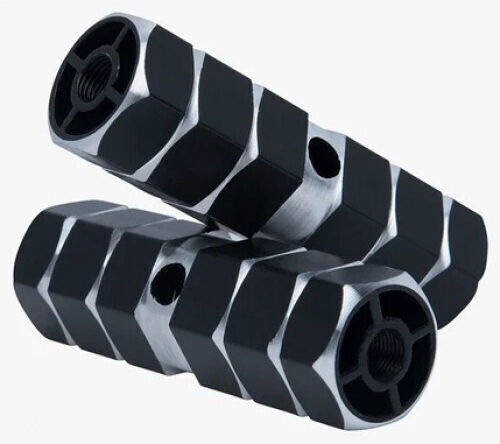 Oem Peguri BMX 10mm Ax Alloy Filet 01-sfpg02 Negru