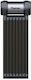Tonyon Fahrradschloss Sicherheit Zusammenklappbar 280 x 1000mm Ty3935 Schwarz