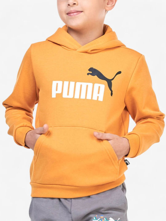 PUMA Kinder-Sweatshirt mit Kapuze und Taschen O...
