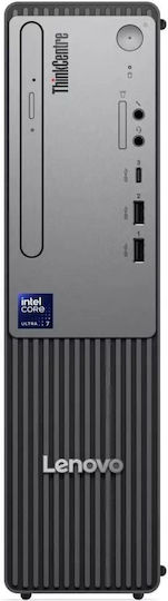 Lenovo ThinkCentre neo 50s Gen 6 SFF Настолен Компютър (Ultra 5-225/16GB DDR5/512GB SSD/W11 Pro) с Клавиатура (UK)