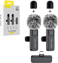 Blavec LMMK01-B Set Fără Sârmă Microfon De Rever, Clip On Blavec LMMK01-B Set Fără Sârmă Microfon De Rever, Clip On