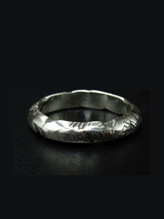 Damenring mit Steinen aus Silber