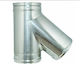Branch For Chimney Pipe Heavy Duty Stainless Steel Type Aisi 304 Ba Φ-80 Inoxshell