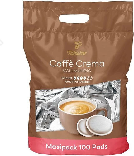 Tchibo Κάψουλες Espresso Crema Συμβατές με Μηχανή E.S.E. Pod 100caps