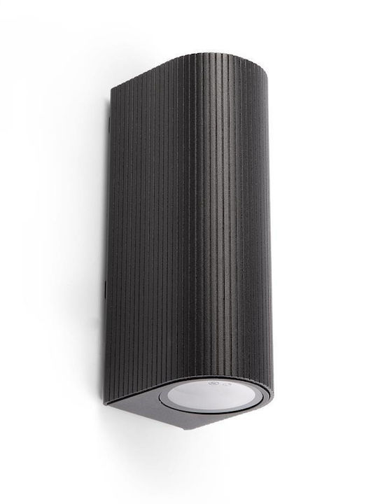 Faro Barcelona Estela Wall-Mounted Outdoor Lighting GU10 6.4x8x18cm