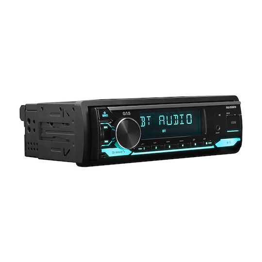 Mad M130-btn Gas Audio Head Unit 1-din 2v 6 Preouts Detachable Front Panel