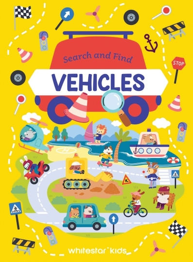 Search And Find Vehicles - White Star - Board Book Search And Find Vehicles - White Star - Board Book