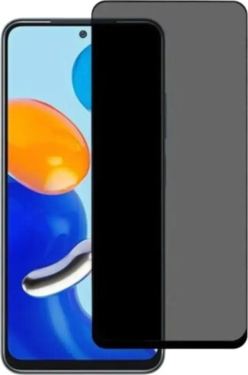 3D Datenschutz Gehärtetes Glas Schwarz (Redmi Note 11/11S)