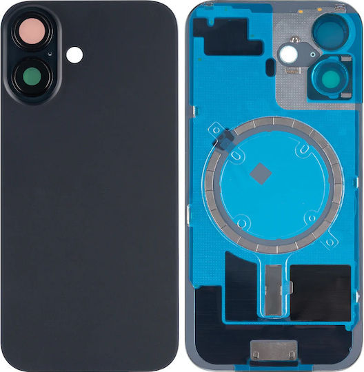 Apple Iphone 16 Pro Max Задно Стъкло Черен Титан Съвместим Мобилен