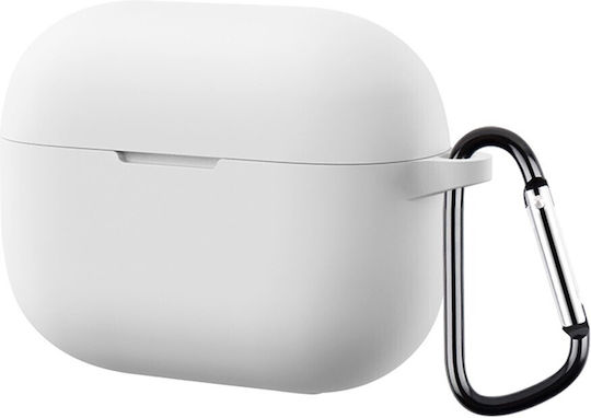 Husă Din Silicon Cu Cârlig Albă Pentru Huawei FreeBuds SE 4
