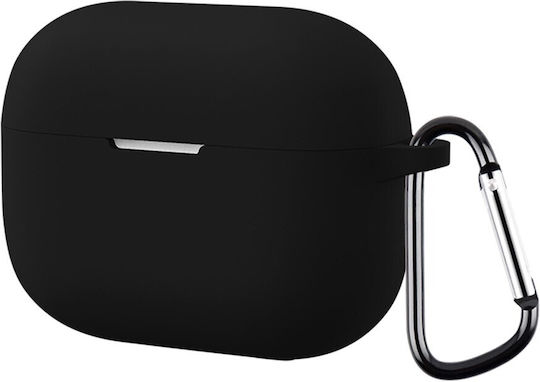 Калъф Силиконов С Кука В Черен Цвят За Huawei FreeBuds SE 4