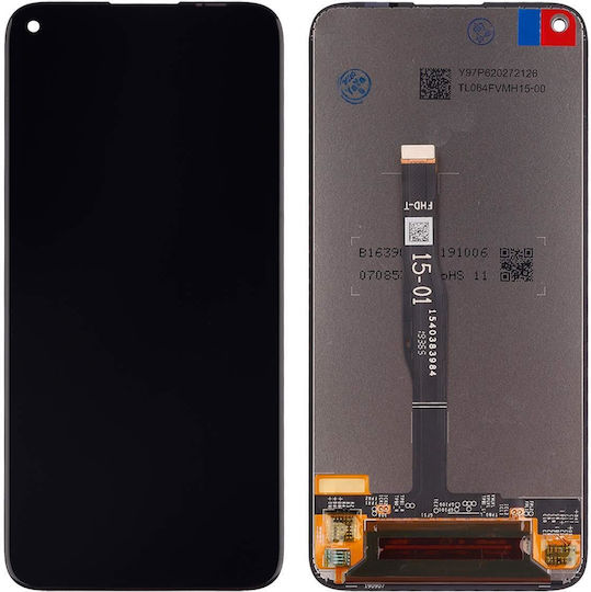Οθόνη με Μηχανισμό Αφής για Huawei P40 Lite 4g (Μαύρο)